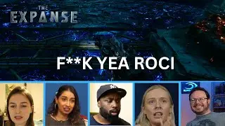 Reactors' Reaction to AMOS AND BOBBY leading Ring Station attack | THE EXPANSE | Babylon's Ashes 6x6