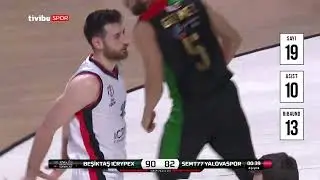 Egehan Arna'nın Triple-Double Performansı