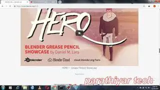 3d animation free software |blender |prathiyartech | tamil