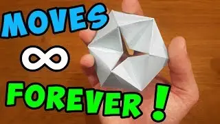 MOVING FLEXAGON from Paper | Fun & Easy Origami