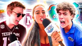 Fans React To Texas A&M vs Florida Gators!