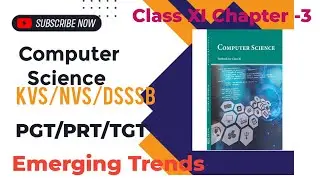 KVS PGT Computer Science Emerging Trends || KVS/NVS/DSSSB TGT/PGT/PRT Exam || AI ,IOT,ML,NLP detail