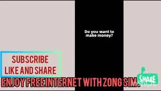 ||Free internet on zong with new method ||Unlimited zong internet ||@Mobile tips and Tricks