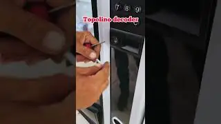 STS lock on Vending machine - Topolino Decoder