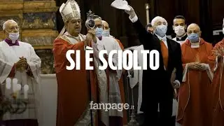 Il miracolo di San Gennaro si è ripetuto: si è sciolgo il sangue senza coaguli