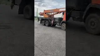 Перегон автокрана Клинцы 25 тонн, день 3. Путь около 4000т км