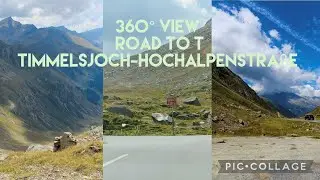Road to Timmelsjoch-Hochalpenstraße 2509m 360° view  Insta360onex2