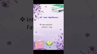 16th & 17th June significance #shortsfeed