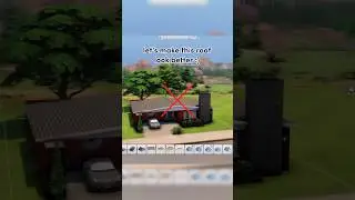 sims 4 roof tutorial 🏡 