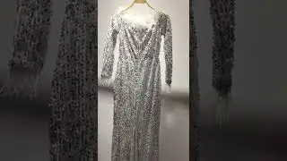 2023 Sparkly Feather Prom Dress Inspired By Celebrity