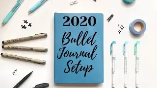 2020 Bullet Journal Setup | Minimal and Simple