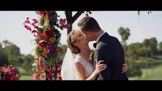 Father Cries Seeing Daughter in Wedding Dress | Aliso Viejo Country Club | Wedding Video