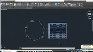AutoCAD Lisp coordinates and table export to excel