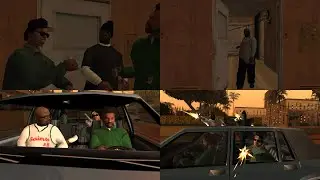 GTA SA Drive By Cutscene Fix + Improvements