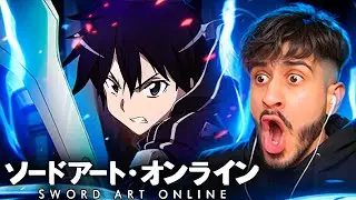 MY FIRST TIME WATCHING SWORD ART ONLINE! | Sword Art Online Season 1 REACTION