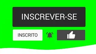 Green Screen Inscreva-se - Preto (+Dowload)
