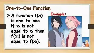 General Mathematics Week 4A - Real-Life Situations Involving One-to-One Functions