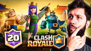MONTEI O MELHOR DECK NO DESAFIO DAS 20 VITÓRIAS! CLASH ROYALE