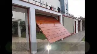 Puerta de garaje levadiza seccional a control remoto Peru
