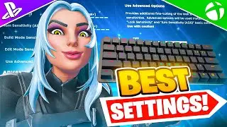 *NEW* BEST Console Keyboard & Mouse sensitivity + Settings in Chapter 6 (PC/PS5/XBOX)