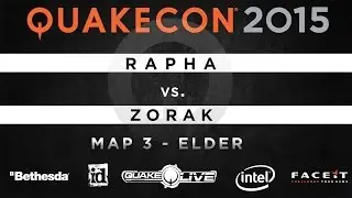 Rapha vs. Zorak - Map 3 - Elder (QUAKECON 2015 DUEL)