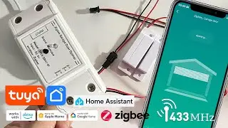 [ รีวิว ] Tuya Zigbee Garage Door Opener with RF433MHz