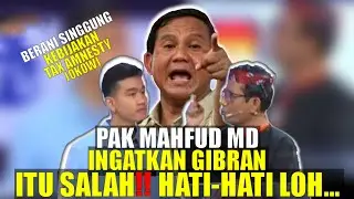 Mahfud MD Ingatkan Gibran "Itu Salah!! Hati-Hati Loh" - Debat Cawapres 2024
