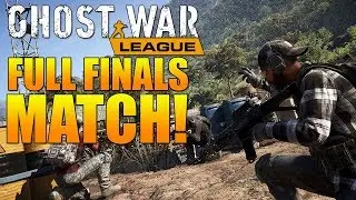 FULL GHOST WAR PRO LEAGUE FINALS MATCH! | HVT vs AMG | Ghost Recon Wildlands PVP