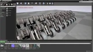Hydraulic Suspension Animation Test in Unreal.