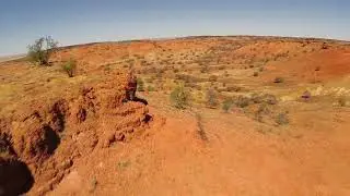 High Angle Shot Of Desert- creative common video