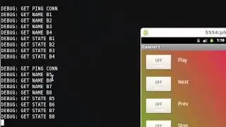 Raspberry pi and android simple remote control. Java android client.