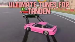 THE BEST ULTIMATE SETTINGS FOR TANDEM AT CLASS 2 CARS | CarX Drift Racing Online