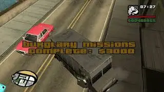 GTA San Andreas - Burglary Missions and get muscle