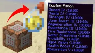 How To Make Custom Potions in Minecraft 1.20 (Command Tutorial)