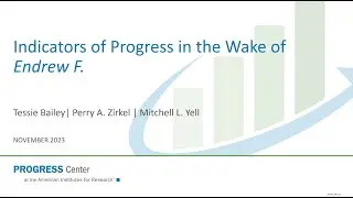Indicators of Progress in the Wake of Endrew F.