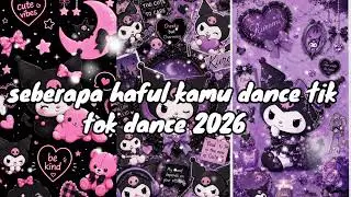 seberapa haful kamu dance tiktok dance 2026  