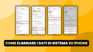 Come ELIMINARE I DATI DI SISTEMA su iPhone - Guida Pratica per Principianti