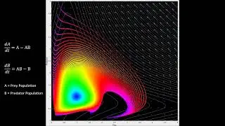 Exploring a Predator-Prey Model | Visualization of the Lotka-Volterra Equations.