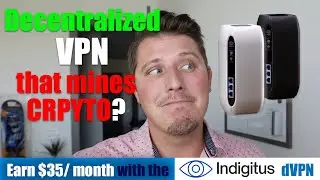 Decentralized VPN that MINES CRYPTOCURRENCY! $35 per month base dVPN token