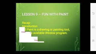 Tools in Paint Class 3