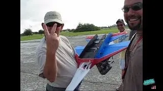 RC Sukhoi Foam Jet Lost Battery in Flight