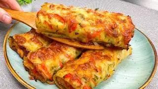 Schmackhafter als Pizza! Reiben Sie einfach die Kartoffeln! Machen Sie dieses unglaubliche Rezept!