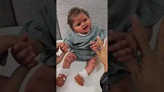 Happy Baby Dancing 💃 Tori by Ping Lau #shorts #art #dance #reborndoll