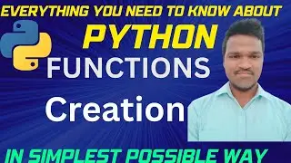 Python Function Creation | Python functions |
