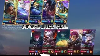 HOW TO USE LAPU-LAPU vs SUPREME FAKE JULIAN INSANE!!!