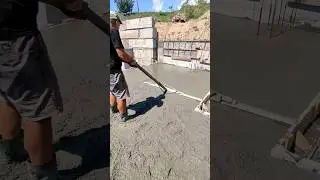 Выравнивание бетона 