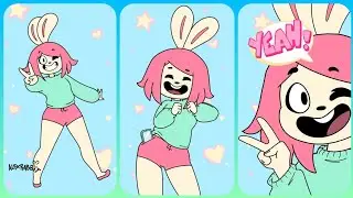 Alex Rabbit #5 | TikTok Animation from @alexrabbit