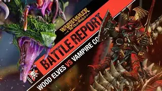 Vampire Counts vs Wood Elf Realms | Warhammer The Old World Battle Report