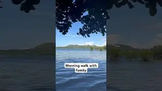 MORNING WALK BY THE SHORE #morningwalk #shore  #shortvideo #vacation #philippines #bohol