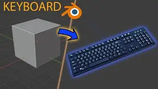 Create a Keyboard in Blender